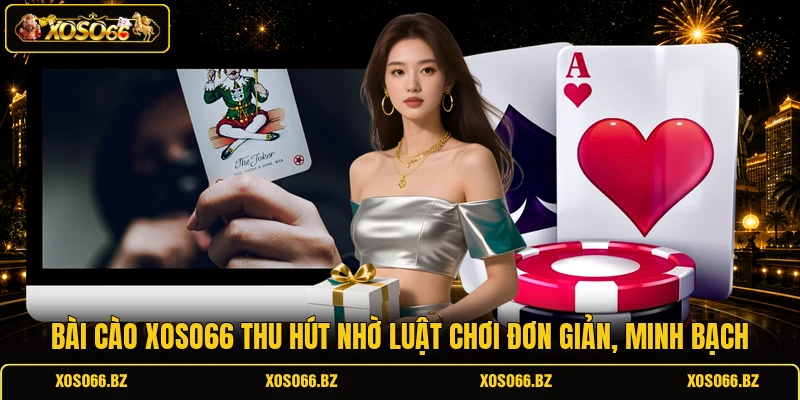Bài cào XOSO66 thu hút nhờ luật chơi đơn giản, minh bạch 
