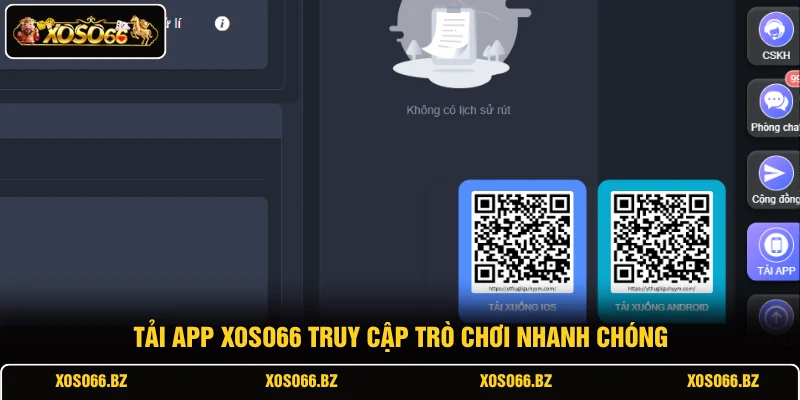 Tải app XOSO66 truy cập trò chơi nhanh chóng
